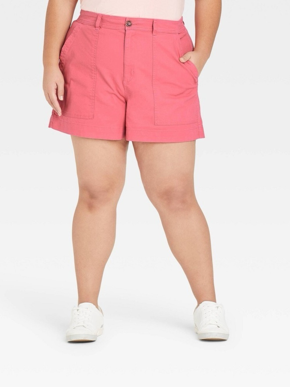 New York Sport Women's Utility cargo Shorts Plus 14W